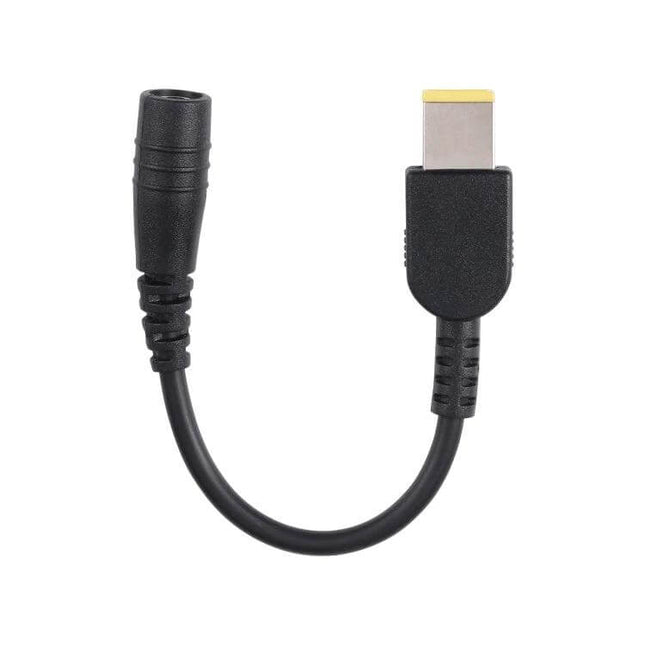 Power Converter Cable for Lenovo ThinkPad X1 Carbon, 5.5mm Connector - black short adapter cable for travel and replacement