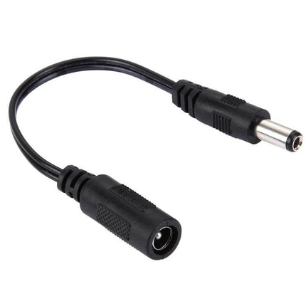 15cm Power Connector Cable for Laptop Adapters and Chargers – 5.5x2.1mm to 5.5x2.5mm adapter cable for travel and device charging