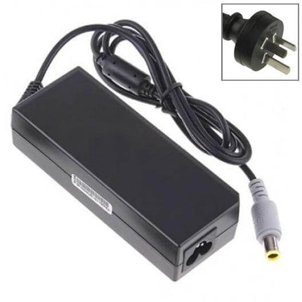 AC Power Adapter for Lenovo Laptops with US Plug Design - black replacement charger 100-240V 2.4A travel adapter