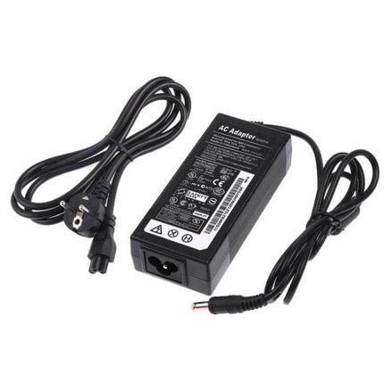 AC Power Adapter for Lenovo Notebooks, 90W with Multiple Plugs - black replacement charger with international power cords