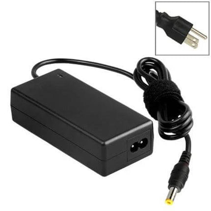 AC Power Adapter for Toshiba Satellite Laptop Series black replacement charger with cord and barrel connector