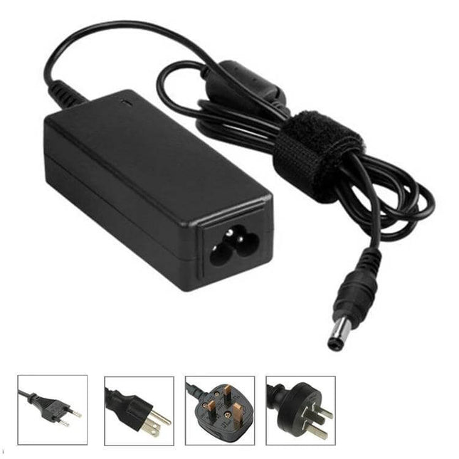 AC Power Adapter for Lenovo Ideapad S9 and S10 Series Laptops black replacement charger with cable and plug options, 100-240V universal