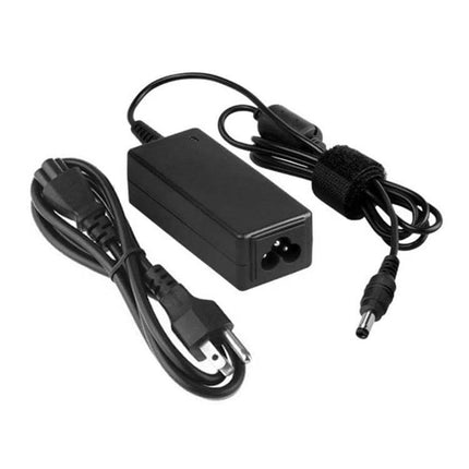 AC Power Adapter for Lenovo Ideapad S9 and S10 Series Laptops - black replacement charger with power cord and barrel connector