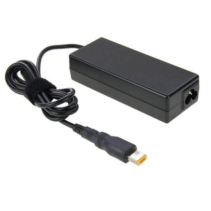 Universal Laptop Charger with Multiple Tips and EU Plug - black power adapter with interchangeable tips and EU plug for travel
