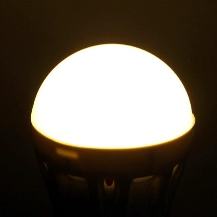 Practical White LED Bulb for Daily Household Lighting glowing 400 lumens cool white 6000K in kitchen or hallway, easy install, reliable everyday lighting