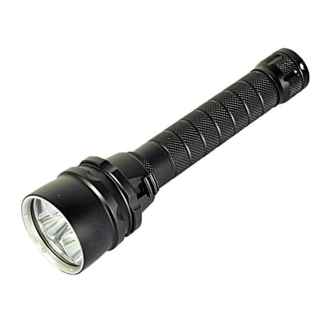 Purple UV Light Waterproof Flashlight For Outdoors compact rugged waterproof UV inspection torch for camping, hiking, diving