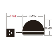 Portable USB LED Light with 140-150 Lumens and Magnetic Design