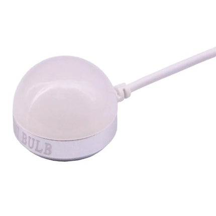 Essential USB light for daily home and travel use - compact USB dome bedside reading and travel lamp, 5V 2W plug-in illumination