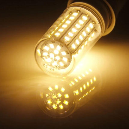 LED Light for Everyday Home and Studio Settings - warm white LED bulb illuminating a desk and reflecting on surface
