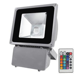 Luz LED RGB con control remoto, CA 85-265 V