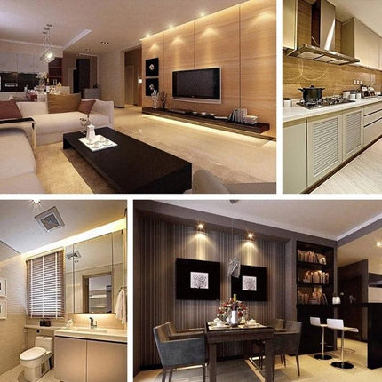 Practical LED Bulbs for Home and Everyday Lighting Needs in modern living room kitchen bathroom and dining area
