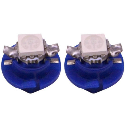 Vehicle Dashboard LED Bulb For Instrument Light Replacement - blue LED instrument dash light pair for gauge illumination