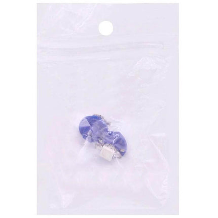 Vehicle Dashboard LED Bulb For Instrument Light Replacement packed in clear plastic bag, small blue LED bulb for dash gauge illumination