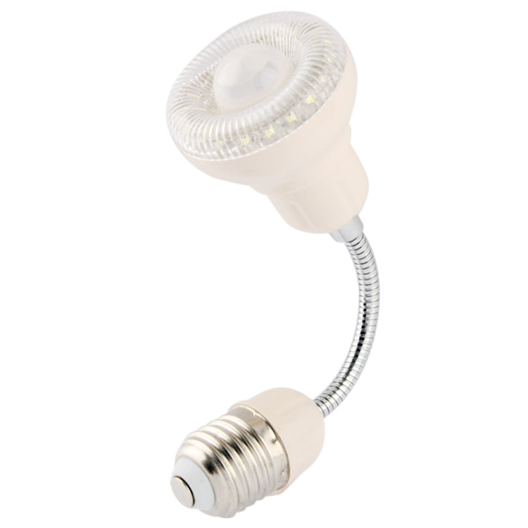 1.8W E27 Spiral Human Sensor Light Control Energy-saving Night Light, Sensitive Distance: 5 - 7m