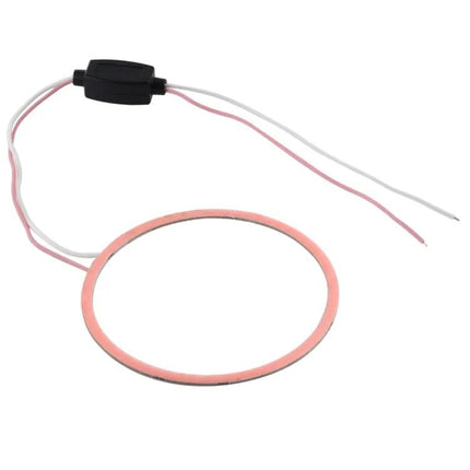 Angel Eyes 90mm COB LED Car Headlights For Vehicles