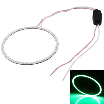 Angel Eyes 90mm COB LED Car Headlights For Vehicles