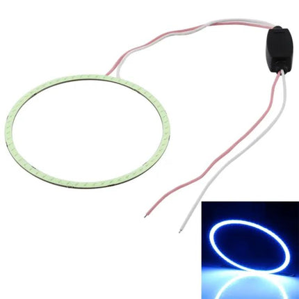 Angel Eyes 90mm COB LED Car Headlights For Vehicles