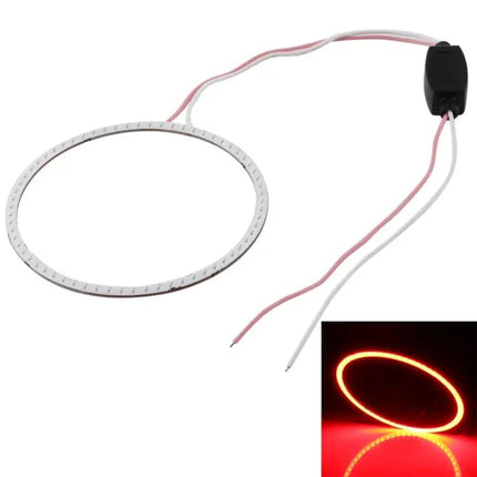 Angel Eyes 90mm COB LED Car Headlights For Vehicles