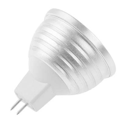 LED Bulb for Custom Home Lighting and Mood Setting - MR16-style dimmable LED with 16 color options and remote control for easy mood lighting
