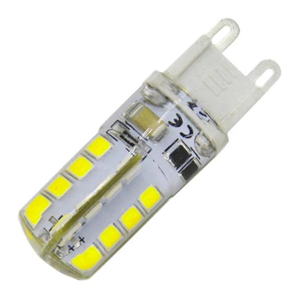 Versatile LED Light for Everyday Home and Kitchen Use - compact G9 LED bulb showing multiple SMD chips for bright, low-energy kitchen and shelf lighting