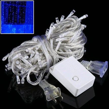 100 LED String Lights for Parties, 8-Mode Controller, US Plug