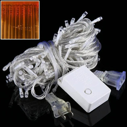 100 LED String Lights for Parties, 8-Mode Controller, US Plug