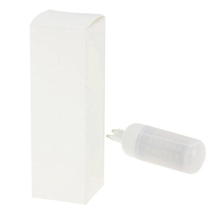 Warm White LED Corn Bulb for Home and Office Lighting - compact corn-style LED bulb with packaging, ideal for kitchens and workspaces