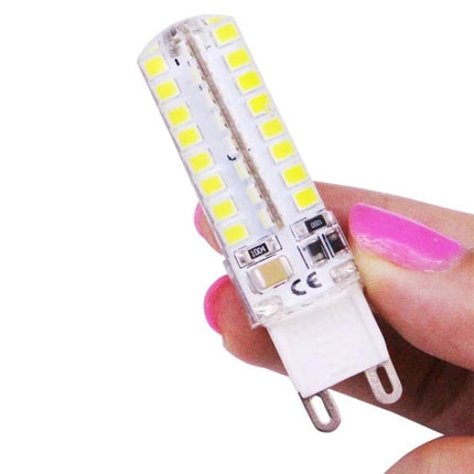 Practical LED Lighting for Everyday Home and Office Use - compact G9 LED bulb held between fingers for kitchen or office task lighting