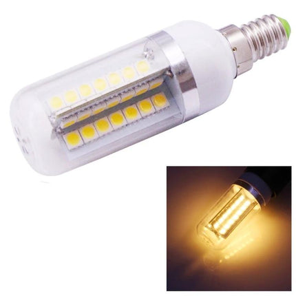 Essential Warm White LED Bulb for Daily Home Lighting - corn-style LED bulb emitting soft warm white glow for energy-efficient home reading and relaxing
