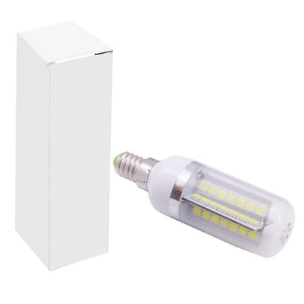 Essential Warm White LED Bulb for Daily Home Lighting - compact LED corn bulb with E12 base and soft warm glow for reading and relaxing