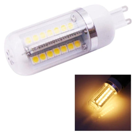 A Practical Warm White Bulb for Everyday Home Lighting - clear LED bulb showing internal LEDs and soft warm glow for living room or home office