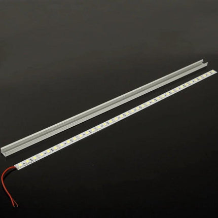 LED Light Strip for Everyday Home Lighting Solutions 50cm under-cabinet LED strip with aluminum channel for kitchen and workspace lighting