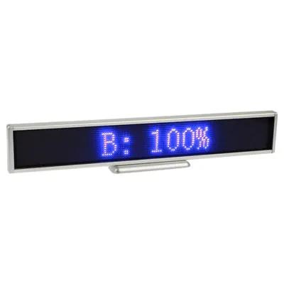 Programmable LED Name Badge for Customizable Text Displays