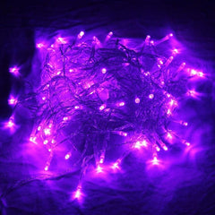 Para fiesta de Navidad, 80 LED, funciona con pilas