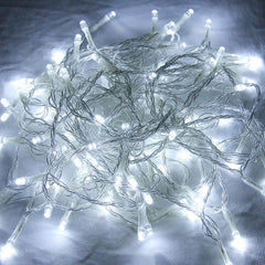 Para fiesta de Navidad, 50 LED, funciona con pilas