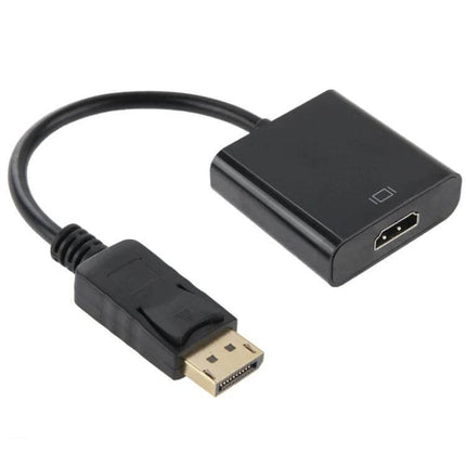 DisplayPort to HDMI Adapter for Short Device Connections, 15cm — compact 15cm cable connects laptop or PC to HDMI monitor or projector