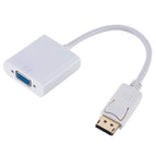 DP Male to VGA Female 20cm White / White