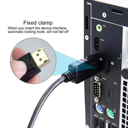 DisplayPort to HDMI Male Adapter Cable, 1.8 Meters Long