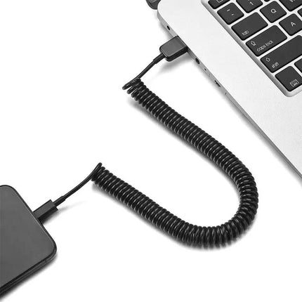 Extendable USB-C Cable for Everyday Device Connectivity and Charging