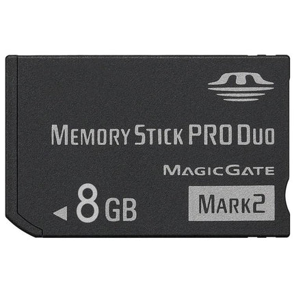 MARK2 8GB Memory Stick Pro Duo for Storing Digital Files - black 8GB Memory Stick Pro Duo for photos and videos