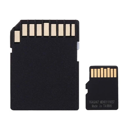 64GB Micro SD Card for Storing Music, Photos, and Videos - black microSD card and adapter for smartphones, cameras and action cams