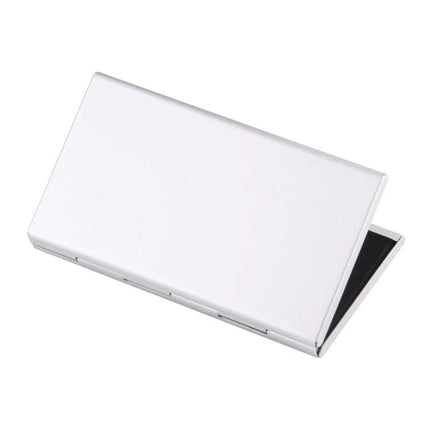 Compact Protective Case for 16 TF Memory Cards, Easy to Carry - slim white case holds and protects up to 16 TF cards for travel and outdoor shoots
