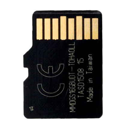 LD Micro SDXC Memory Card for Smartphones, Tablets, and Cameras - black microSD card showing gold contacts and CE marking
