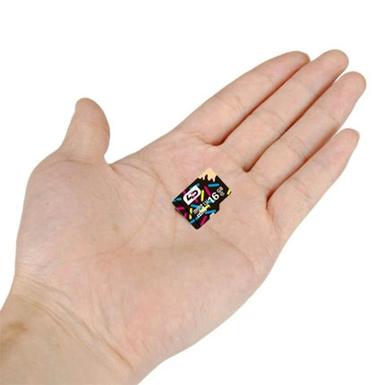 LD Micro SDXC Memory Card for Smartphones, Tablets, and Cameras shown in palm to illustrate compact size and capacity