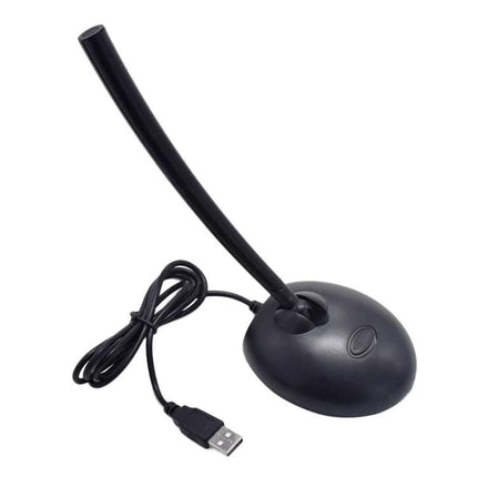 USB Microphone for Home Office Recording Sessions - plug-and-play desktop USB mic with flexible gooseneck for clear home office audio