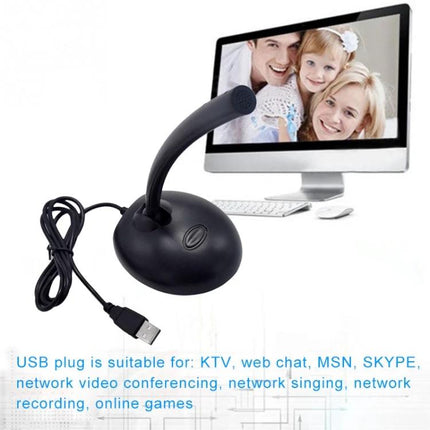 USB Microphone for Home Office Recording Sessions - plug-and-play USB desktop mic for clear virtual meetings and basic podcasting