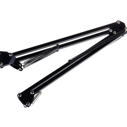 Mic Stand for Recording Sessions and Live Performances — adjustable clamp arm for podcasting and quick gig setup