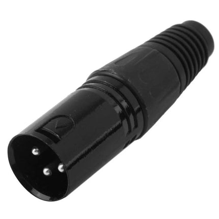 XLR Microphone Connector for Daily Home Audio Projects — 3-pin female plug for home recording, podcasting, and virtual meetings