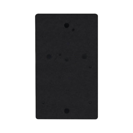 Professional Burglary Alarm Master Panel for Wall Tamper Protection black rectangular vibration sensor panel for metal or concrete mounting