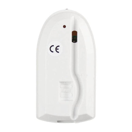 Passive Infrared Motion Sensor for Home Security Detection - white wall-mounted PIR sensor with 14m range, tamper-resistant design